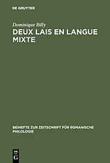 E-Book (pdf) Deux lais en langue mixte von Dominique Billy