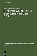 E-Book (pdf) Interviewliteratur zum Leben in der DDR von Hans Joachim Schröder
