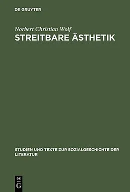 PDF Streitbare Ästhetik von Norbert Christian Wolf