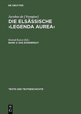 E-Book (pdf) Jacobus de [Voragine]: Die elsässische Legenda aurea / Das Sondergut von 