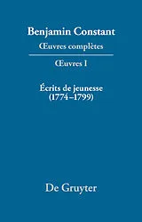 E-Book (pdf) Écrits de jeunesse (17741799) von 
