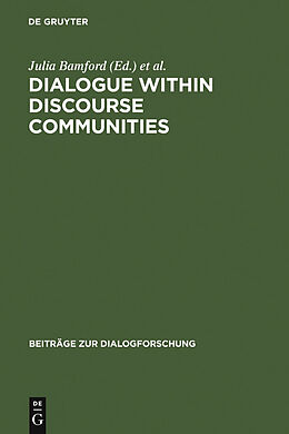 eBook (pdf) Dialogue within Discourse Communities de 