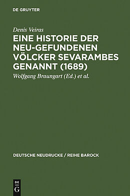 E-Book (pdf) Eine Historie der Neu-gefundenen Völcker Sevarambes genannt (1689) von Denis Veiras