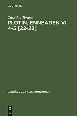 E-Book (pdf) Plotin, Enneaden VI 4-5 [22-23] von Christian Tornau