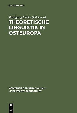 E-Book (pdf) Theoretische Linguistik in Osteuropa von 