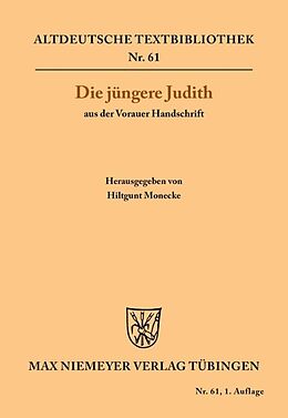 E-Book (pdf) Die jüngere Judith aus der Vorauer Handschrift von 