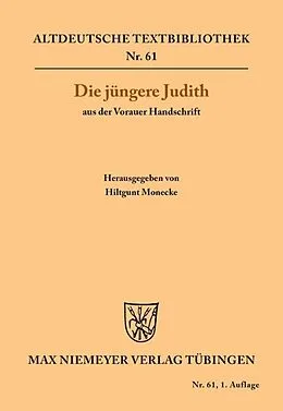 PDF Die jüngere Judith aus der Vorauer Handschrift von 