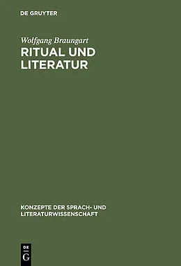 E-Book (pdf) Ritual und Literatur von Wolfgang Braungart