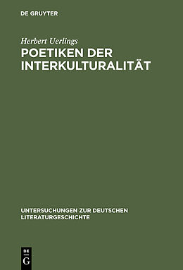 E-Book (pdf) Poetiken der Interkulturalität von Herbert Uerlings