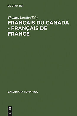 eBook (pdf) Français du Canada - Français de France de 