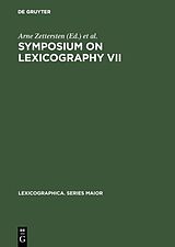 E-Book (pdf) Symposium on Lexicography VII von 