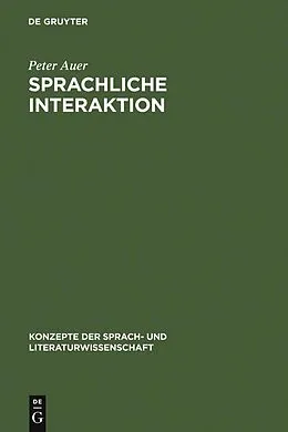 E-Book (pdf) Sprachliche Interaktion von Peter Auer