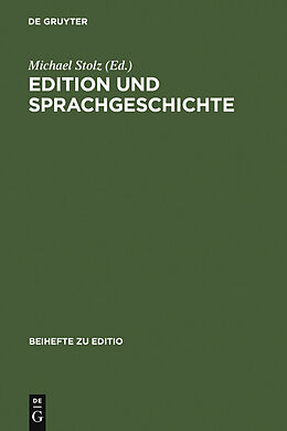 E-Book (pdf) Edition und Sprachgeschichte von 