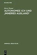 E-Book (pdf) Autonomes Ich und 'Inneres Ausland' von Horst Thomé