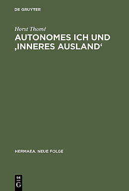E-Book (pdf) Autonomes Ich und 'Inneres Ausland' von Horst Thomé