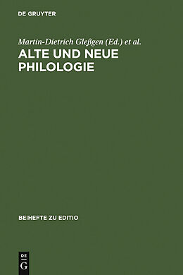 E-Book (pdf) Alte und neue Philologie von 