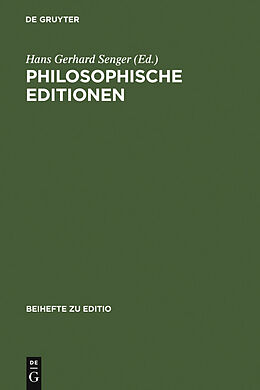 E-Book (pdf) Philosophische Editionen von 