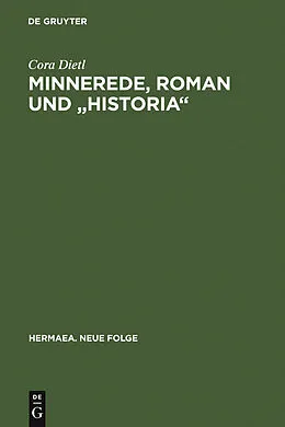 PDF Minnerede, Roman und "historia" von Cora Dietl