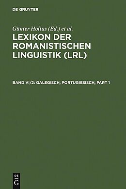 E-Book (pdf) Lexikon der Romanistischen Linguistik (LRL) / Galegisch, Portugiesisch von 