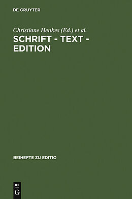 E-Book (pdf) Schrift - Text - Edition von 