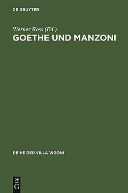 E-Book (pdf) Goethe und Manzoni von 
