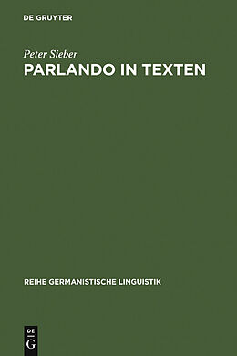 E-Book (pdf) Parlando in Texten von Peter Sieber