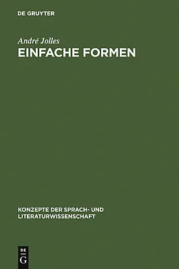 E-Book (pdf) Einfache Formen von André Jolles