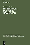E-Book (pdf) Mittelhochdeutsche Grammatik von Hermann Paul