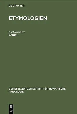 E-Book (pdf) Etymologien von Kurt Baldinger