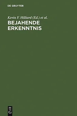 E-Book (pdf) Bejahende Erkenntnis von 