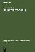 PDF Amicitia vocalis von Joachim Schulze