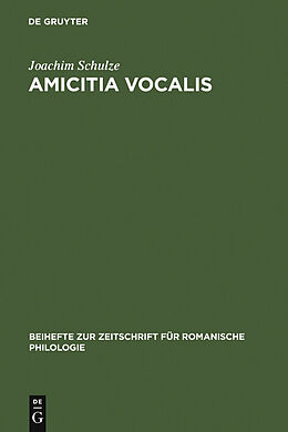E-Book (pdf) Amicitia vocalis von Joachim Schulze