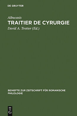 E-Book (pdf) Traitier de Cyrurgie von Albucasis