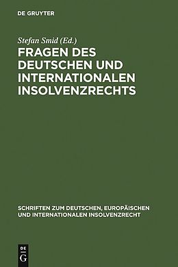 E-Book (pdf) Fragen des deutschen und internationalen Insolvenzrechts von 