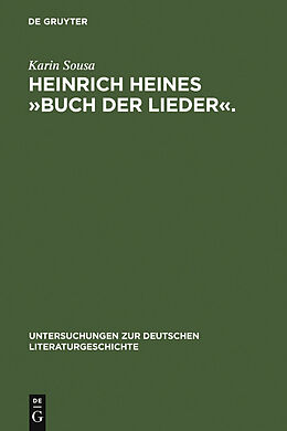 E-Book (pdf) Heinrich Heines »Buch der Lieder«. von Karin Sousa
