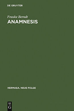 E-Book (pdf) Anamnesis von Frauke Berndt