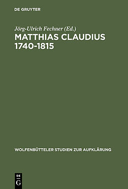 E-Book (pdf) Matthias Claudius 1740-1815 von 
