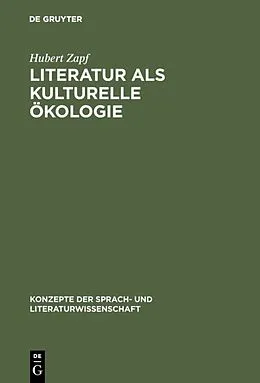 E-Book (pdf) Literatur als kulturelle Ökologie von Hubert Zapf