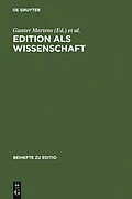 E-Book (pdf) Edition als Wissenschaft von 