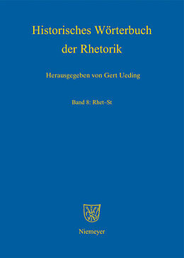 E-Book (pdf) Historisches Wörterbuch der Rhetorik / Rhet - St von 