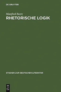 E-Book (pdf) Rhetorische Logik von Manfred Beetz