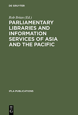 eBook (pdf) Parliamentary Libraries and Information Services of Asia and the Pacific de 