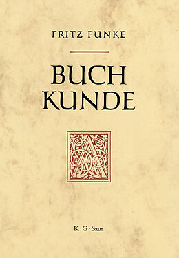E-Book (pdf) Buchkunde von Fritz Funke