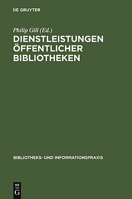 E-Book (pdf) Dienstleistungen Öffentlicher Bibliotheken von 