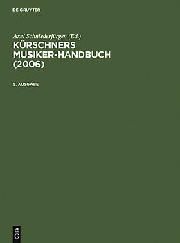 E-Book (pdf) Kürschners Musiker-Handbuch / 2006 von 