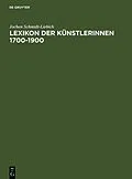 E-Book (pdf) Lexikon der Künstlerinnen 1700-1900 von Jochen Schmidt-Liebich