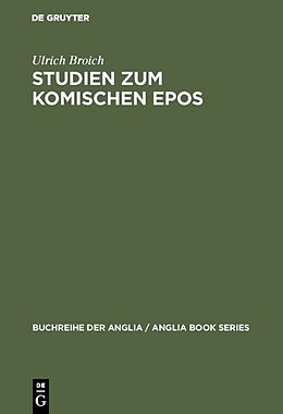 E-Book (pdf) Studien zum komischen Epos von Ulrich Broich