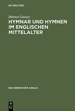 E-Book (pdf) Hymnar und Hymnen im englischen Mittelalter von Helmut Gneuss