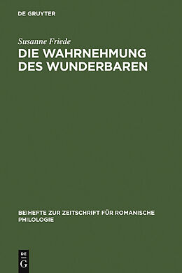 E-Book (pdf) Die Wahrnehmung des Wunderbaren von Susanne A. Friede