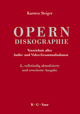 E-Book (pdf) Opern-Diskographie von Karsten Steiger